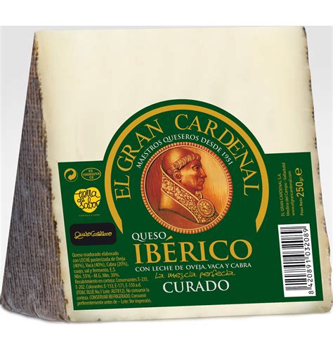 Comprar Queso Cu A Cardenal Iberico Curado G Quesos En Condisline