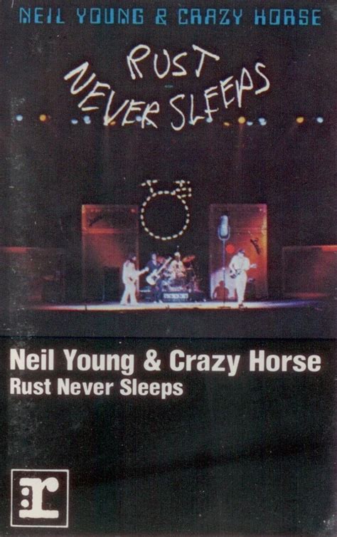 Neil Young & Crazy Horse - Rust Never Sleeps (Black Cassette, Cassette ...