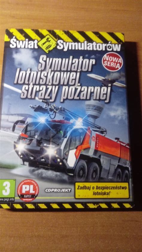 Symulator Lotniskowej Stra Y Po Arnej Pc Stan Supe Gostynin Kup