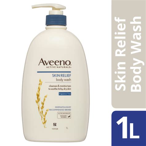 Aveeno Active Naturals Skin Relief Fragrance Free Body Wash 1l Amals Discount Chemist