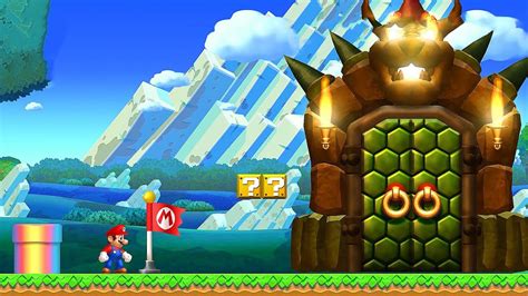 New Super Mario Bros U Deluxe Secret Final Boss Fights HD YouTube