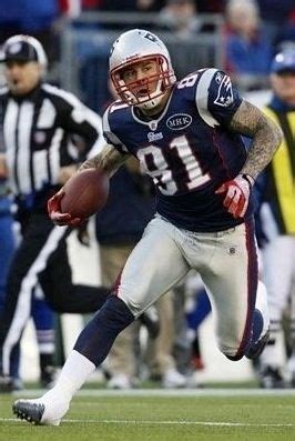 American Football Player Hernandez