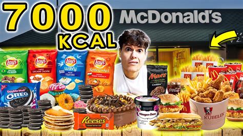 Jem Kcal Na Raz M J Epic Cheat Meal Challenge Youtube