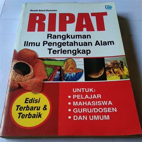 Jual Buku Bimbel Ripat Rangkuman Ilmu Pengetahuan Alam Terlengkap