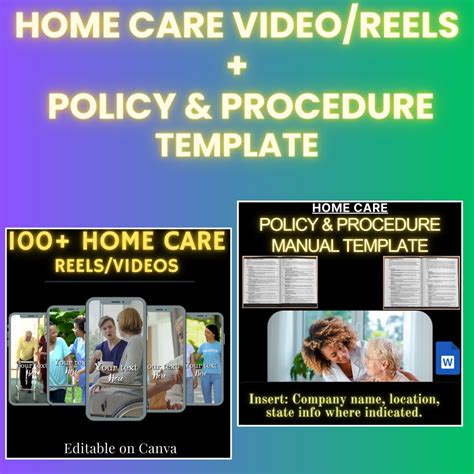 Home Care Reels Videos And Home Care Policy And Procedure Company