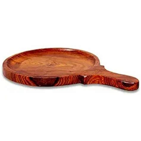 Wooden Round Pizza Serving Platter 14 Inch At Best Price In New Delhi