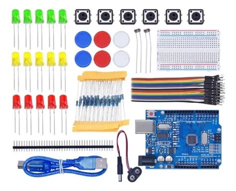 Kit Iniciante Para Arduino Uno De Pe As Manual Mercadolivre