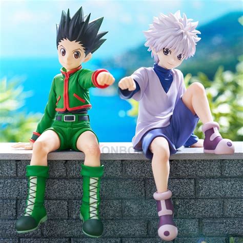 boneco anime hunter  hunter gon freecs killua shopee brasil