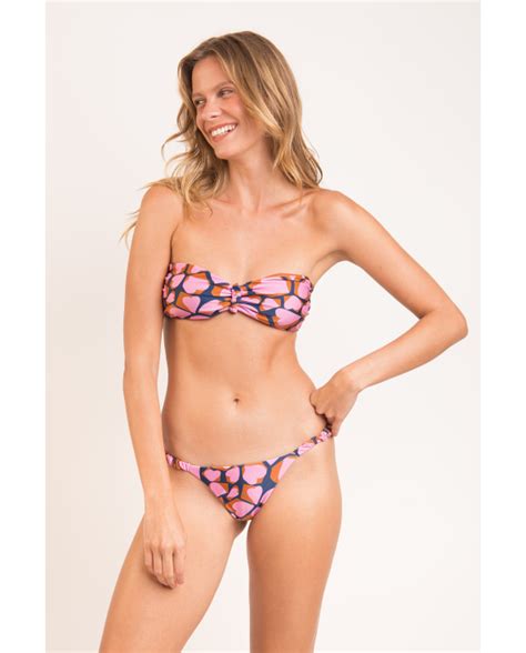 Bikini Bottoms Bottom Amore Pink Cheeky Crispy Brand Rio De Sol