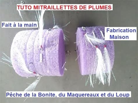 Tuto Montage à la main de Mitraillettes Plumes pour BONITE Maquereaux