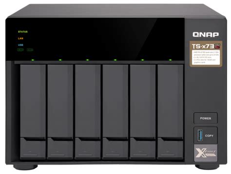 TS 673 8G US QNAP 6 Bay NAS Network Attached Storage Unisol