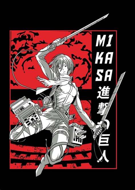 Mikasa Aot Posters And Prints By Anang Widiyanto Printler