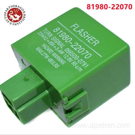 Automotive Flasher Turn Signal Relay 12 8V 8198022070 81980 22070 81980