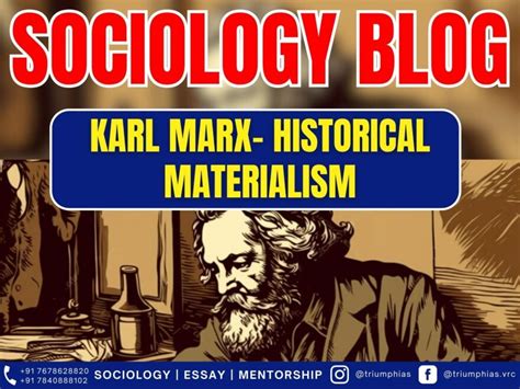 Karl Marx Historical Materialism