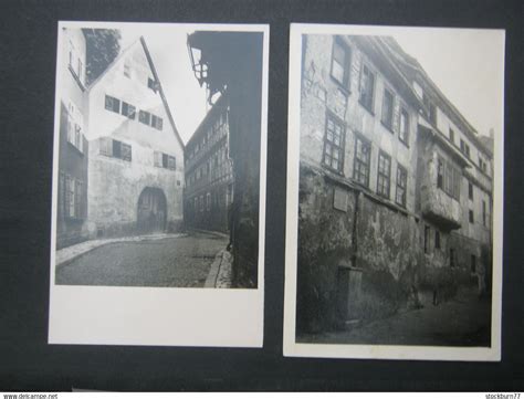 Erfurt ERFURT 2 Fotokarten 2 Seltene Ansichtskarten Um 1930