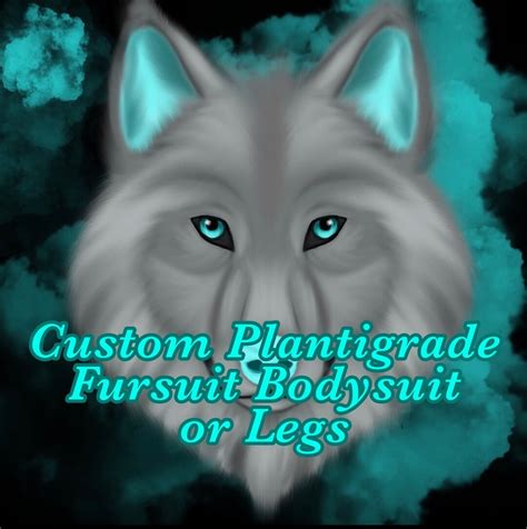 Custom Fursuit Plantigrade Bodysuit Or Legs Etsy