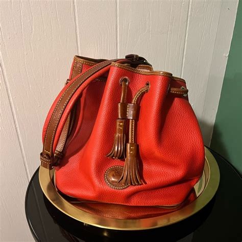 Dooney And Bourke Bags Vintage Red Dooney Bourke All Weather Leather