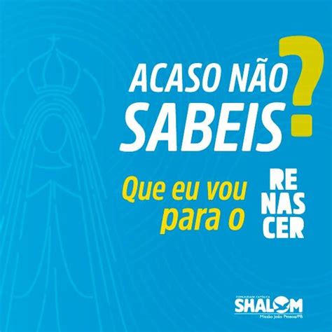 TOTUS TUUS MARIA no Renascer Comunidade Católica Shalom