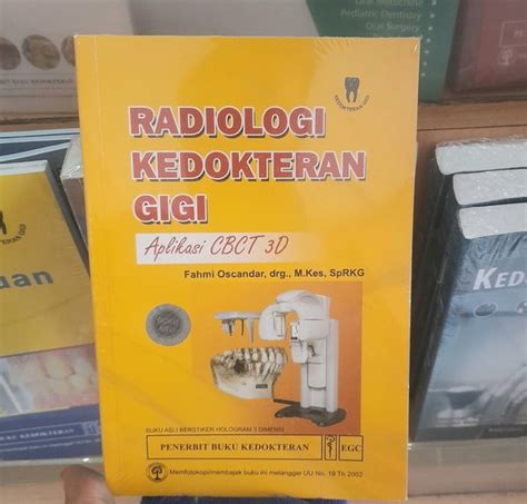 Jual Radiologi Kedokteran Gigi Aplikasi CBCT Fahmi Oscandar Buku