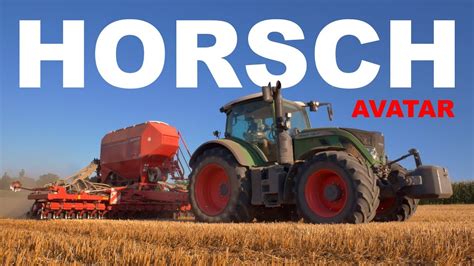 HORSCH Avatar 6 16 SD FENDT 720 Vario Semis Direct De Couvert XXL