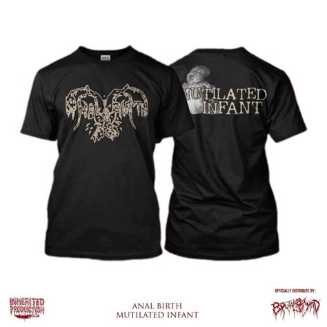 TS ANAL BIRTH Mutilated Infant Logo BRUTAL MIND