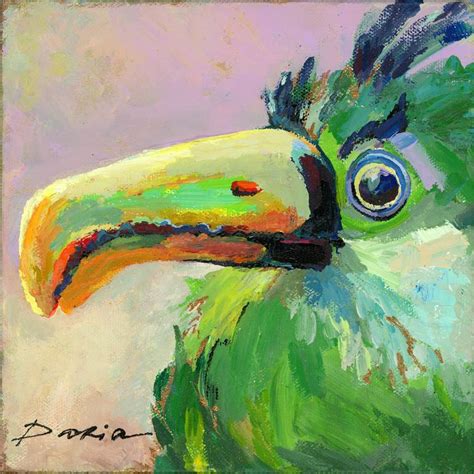 Toucan Hal Painting By Daria Bagrintseva Saatchi Art