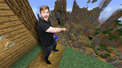 Infinite Village Minecraft Telegraph