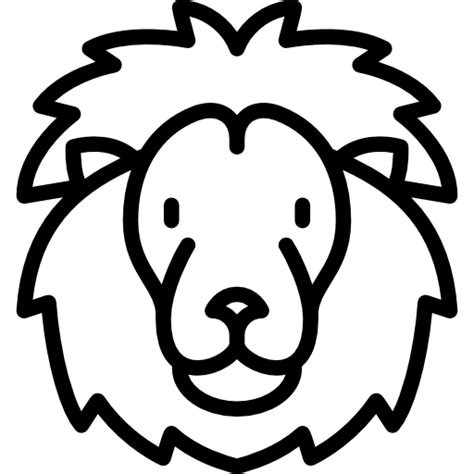 Lion Head Special Lineal Icon