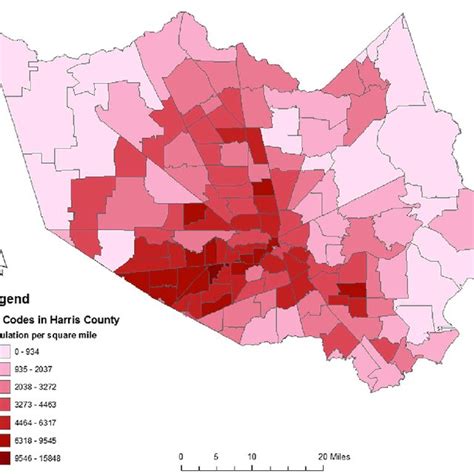 Population Density Choropleth Map