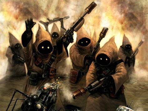 Jawas, Star Wars, Artwork, Science Fiction Wallpapers HD / Desktop and ...