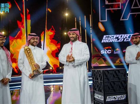 Saudi Arabia Crown Prince MBS Awards The Esports World Cup Champions