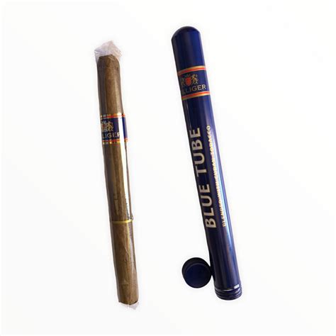 Villiger Blue Tube عبوه من سيجار فليجر تيوب أزرق الفاخر Az Smoker