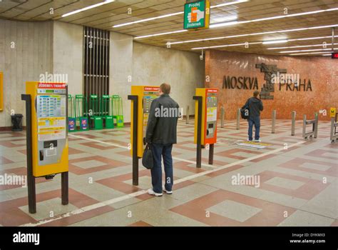 Prague metro ticket hi-res stock photography and images - Alamy