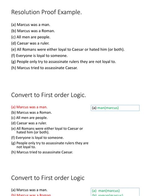 Logic Example | PDF