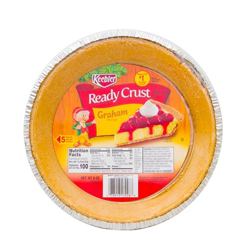 Keebler Ready Crust Graham Pie Crust 170 G Online At Best Price Cake And Dessert Mixes Lulu Ksa