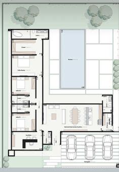 Ideias De Planta De Casa U Plantas De Casas Projetos De Casas