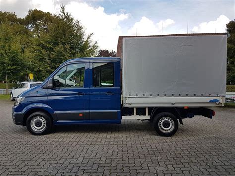 Volkswagen Crafter Pritsche DoKa Plane 35 2 0 TDI MR 4x4 Klima