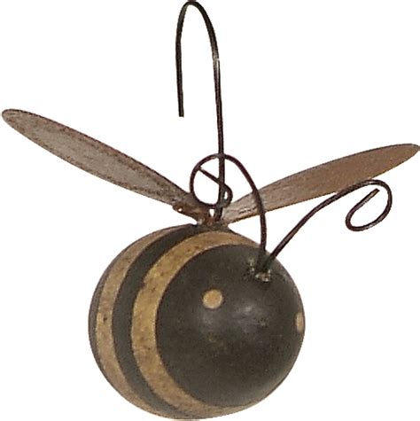 Bumblebee Ornament Set Primitives By Kathy