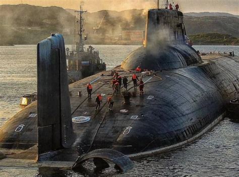 Typhoon Russia S Biggest Submarine Ever Armed With A Swimming Pool