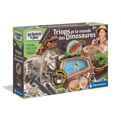 Triops Et Le Monde Des Dinosaures Clementoni King Jouet Jeux