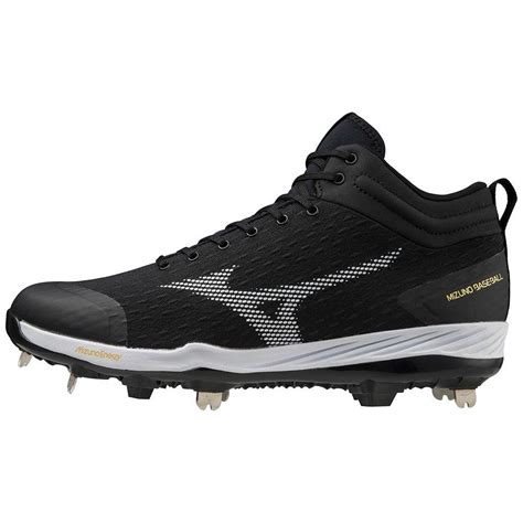 Mizuno Dominant 4 Mens Mid Metal Baseball Cleats – Baseball Bargains