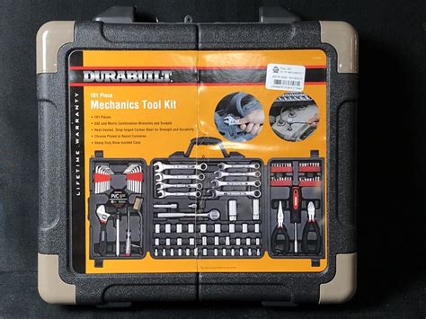 Lot Durabuilt 101 Piece Mechanics Tool Kit