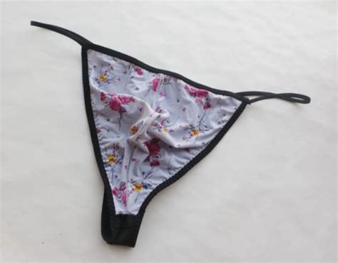 Men Sexy Thongs Smooth T Back Underwear Bikini Underpants G String Panties L Xl Ebay
