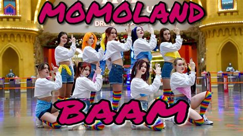 K Pop In Public Russia One Take Momoland Baam Dance Cover By