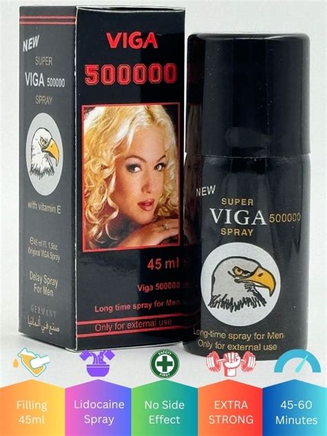 Super Viga 500000 Delay Spray For Men 45ml Viga Pk