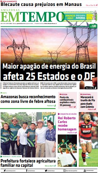 Jornal Em Tempo Quarta Feira 16 De Agosto De 2023 Portal Em Tempo