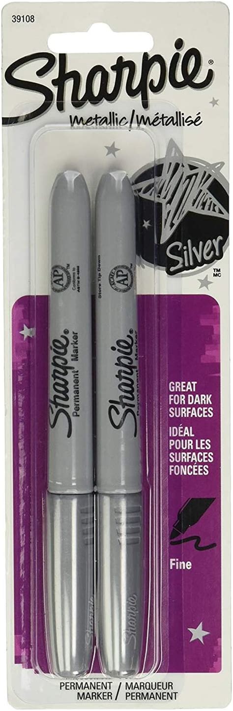 Amazon.com : Sharpie Metallic, 2/Pack, 24 Pack (Total 48 Markers ...