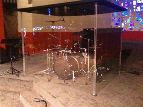 Drum Booth Drum Cage, Diy Drums, Drums Studio, Best Drums, Sound Panel ...