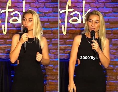 Ge En Sene Milf Oldum Diyen G Zde Karakaya Simli Komedyen Li Ocuk Beni Evine A Rd