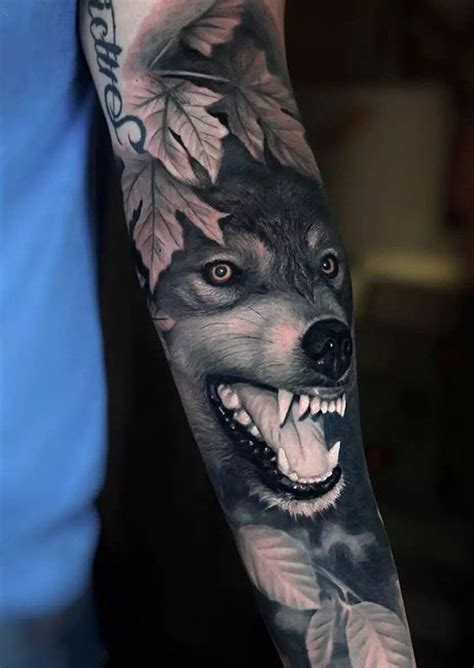 100 Exciting Wolf Tattoos For Men Unique Gallery The Trend Scout